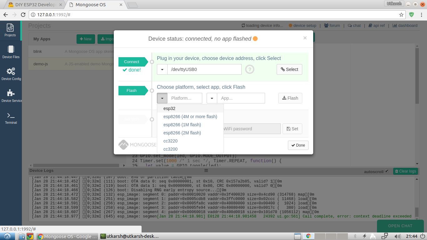 Device Configuration